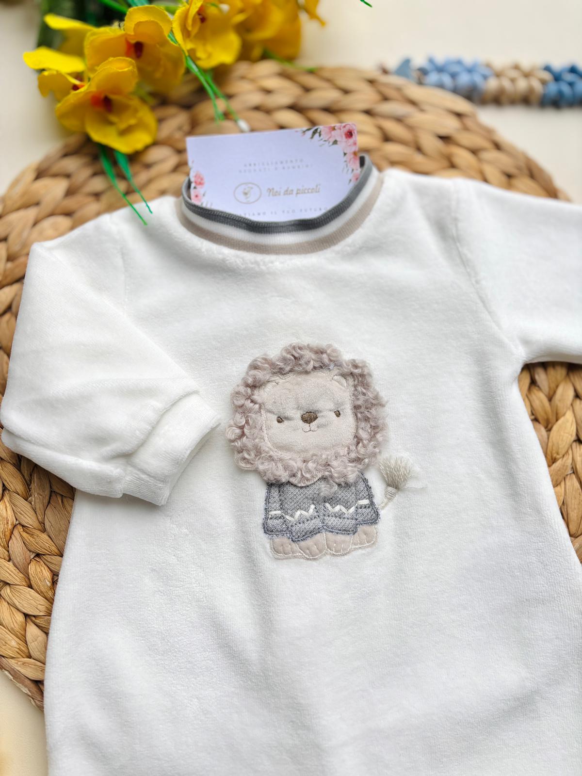 TUTINA ONE LION CINIGLIA PANNA - Noi da piccoli