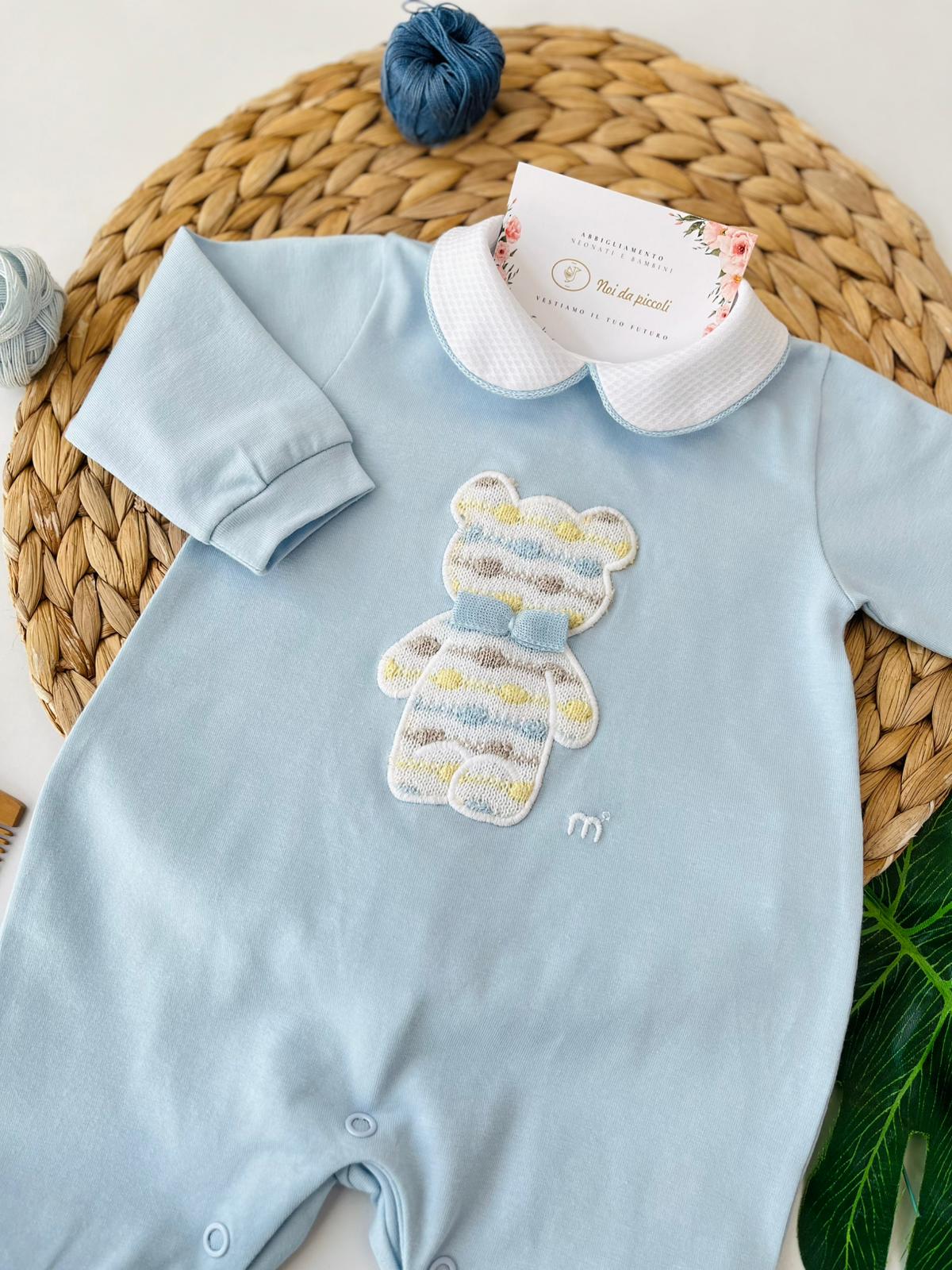 TUTINA ORSETTO COTONE YELSY POLVERE MULTICOLOR - Noi da piccoli