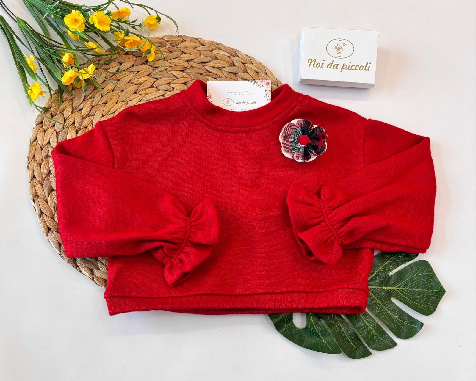 MAGLIONE ROSSO