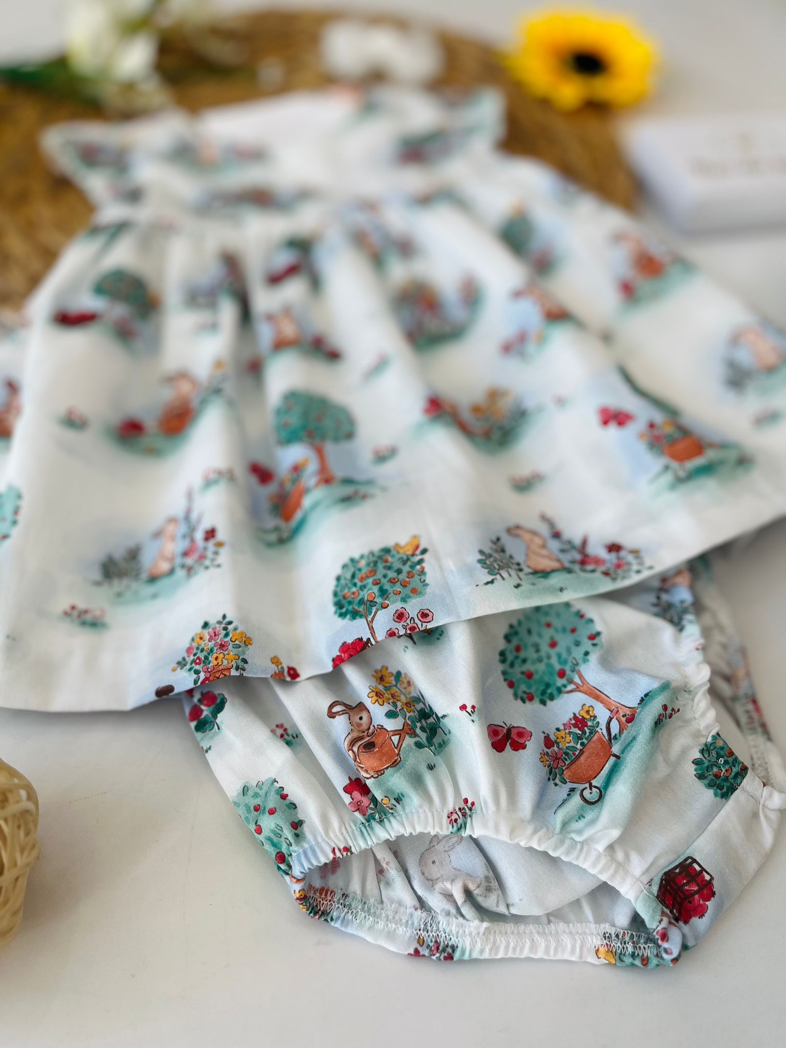 vestina 100 % COTONE Bianco - Noi da piccoli