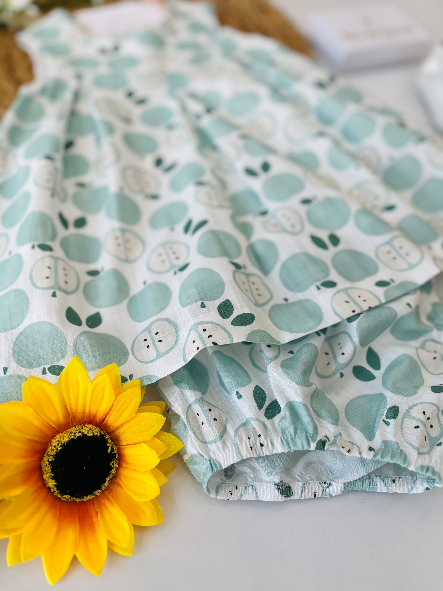 vestina 100 % COTONE Bianco - Noi da piccoli