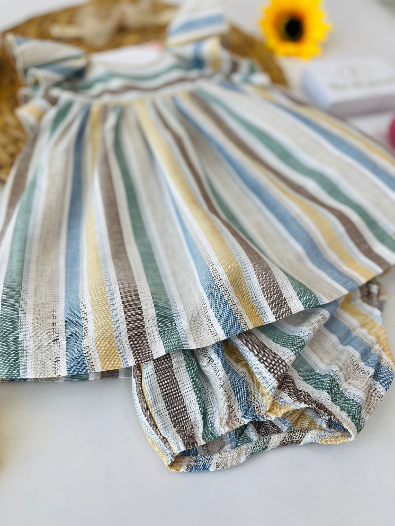 vestina 100 % COTONE Multicolore - Noi da piccoli