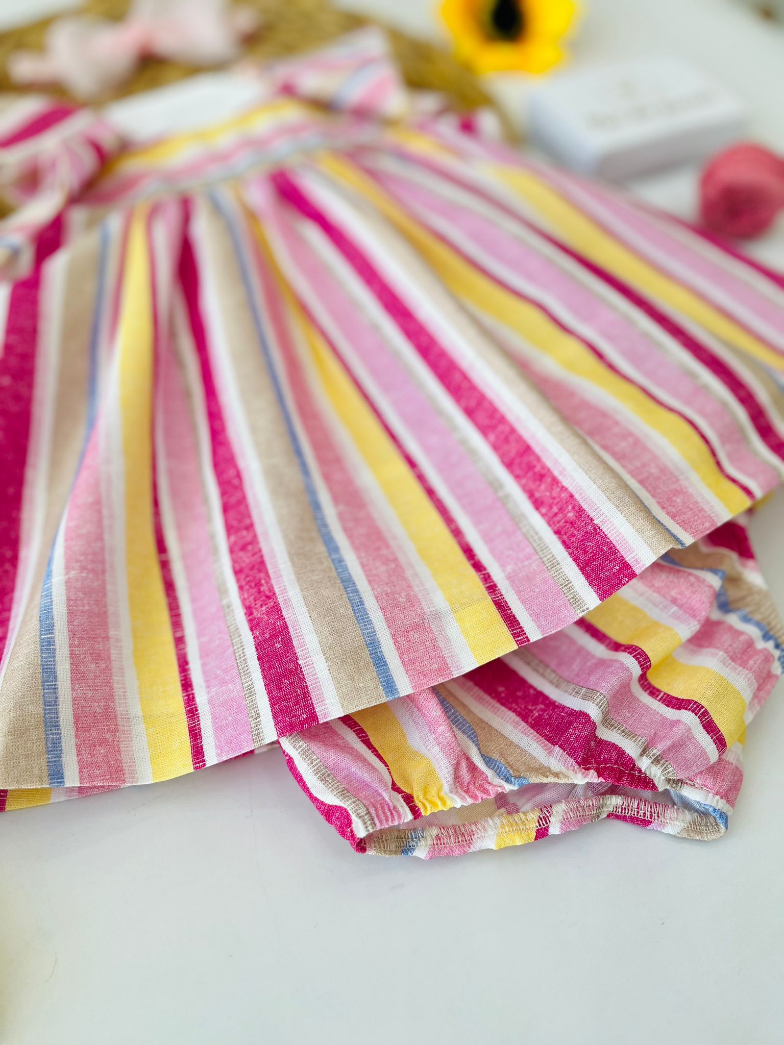 vestina 100 % COTONE Rosa - Noi da piccoli