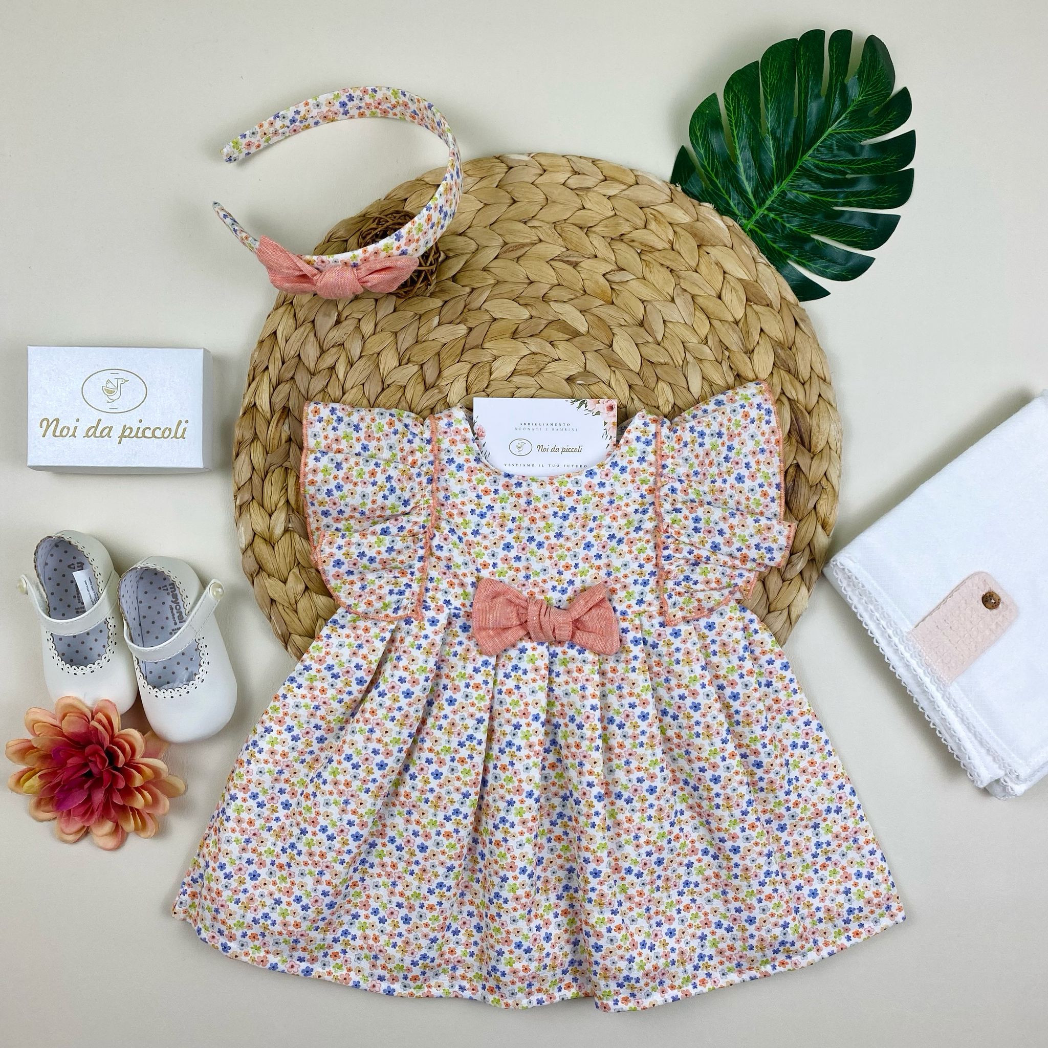 vestina Cotone Bianco - Noi da piccoli