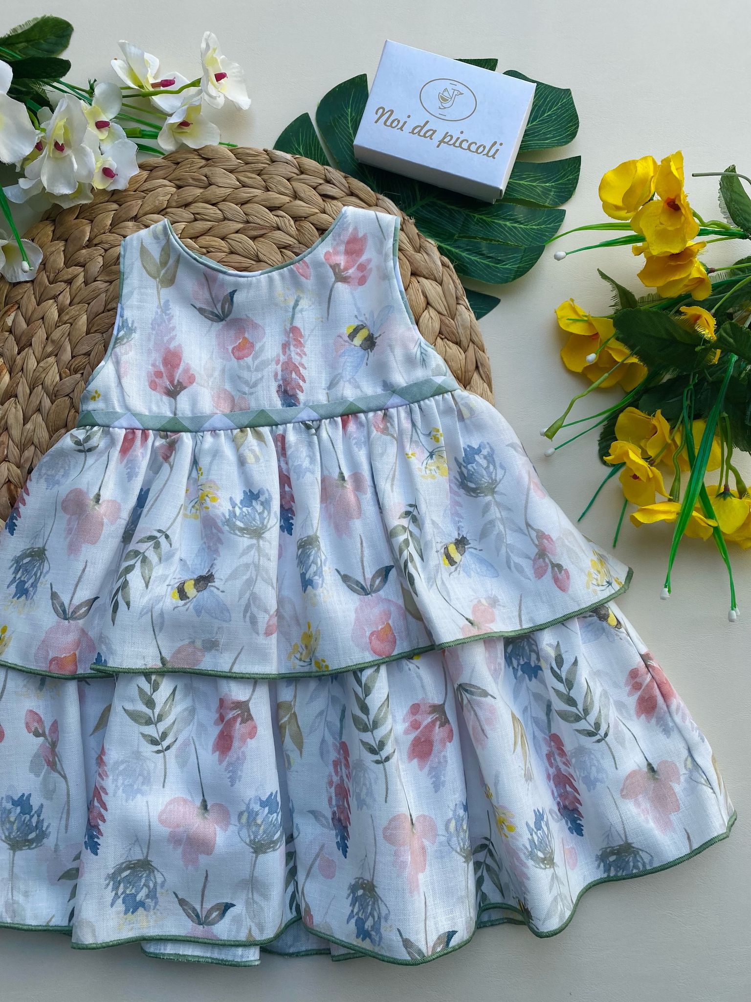 vestina Cotone Bianco - Noi da piccoli