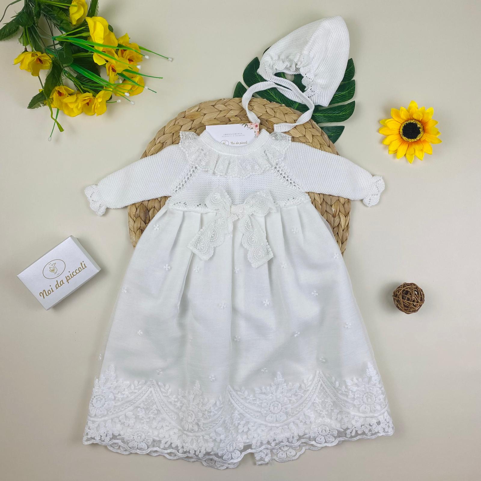 vestina Cotone Bianco - Noi da piccoli