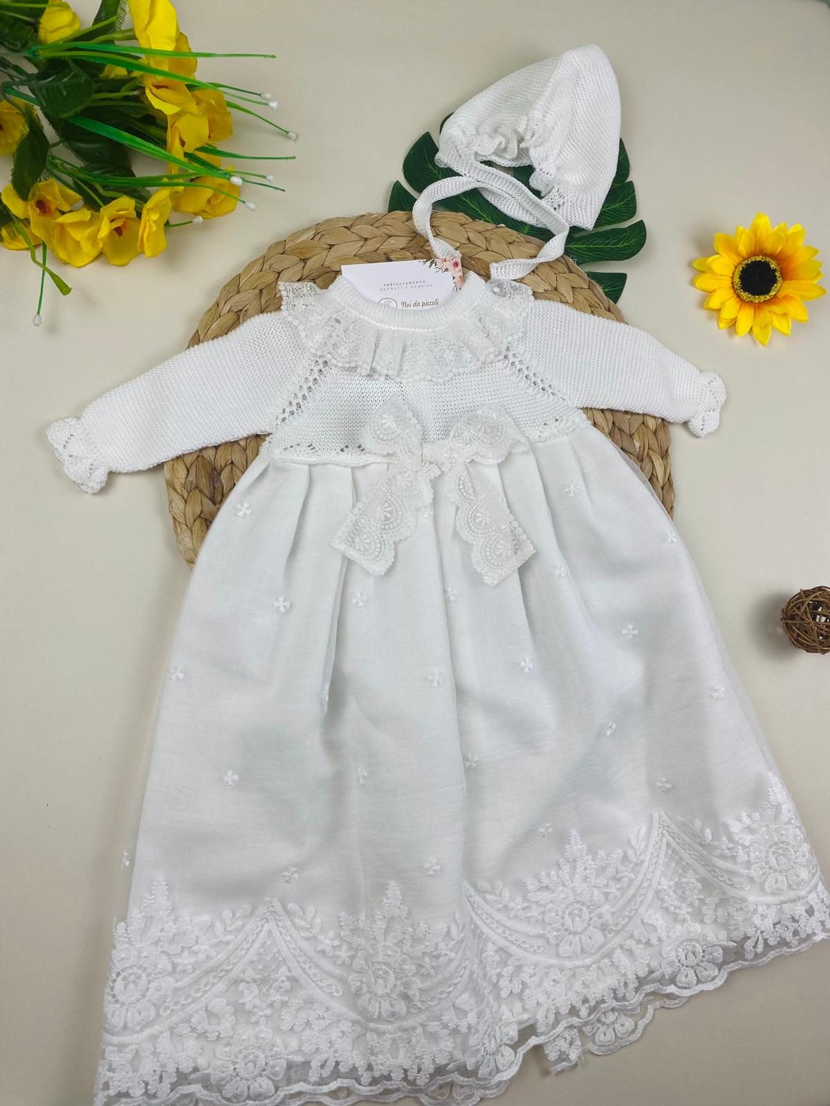 vestina Cotone Bianco - Noi da piccoli