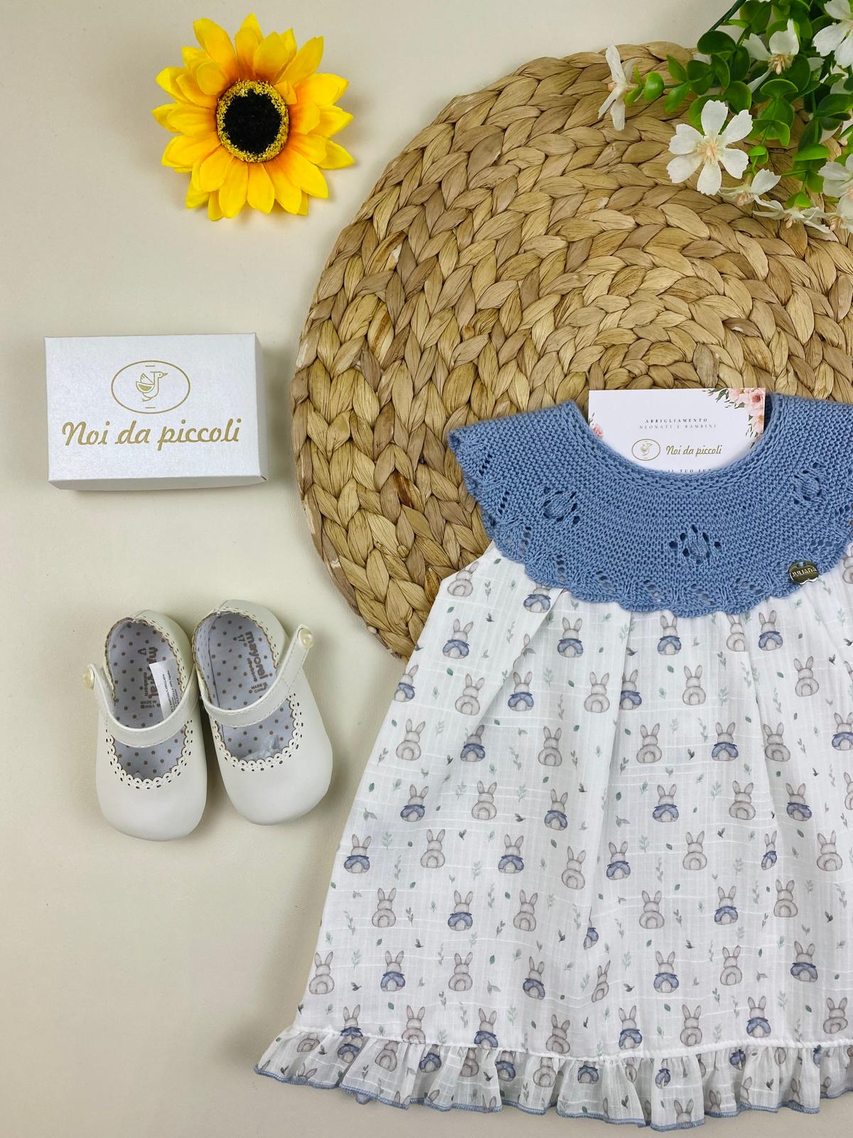 vestina Cotone Bianco - Noi da piccoli