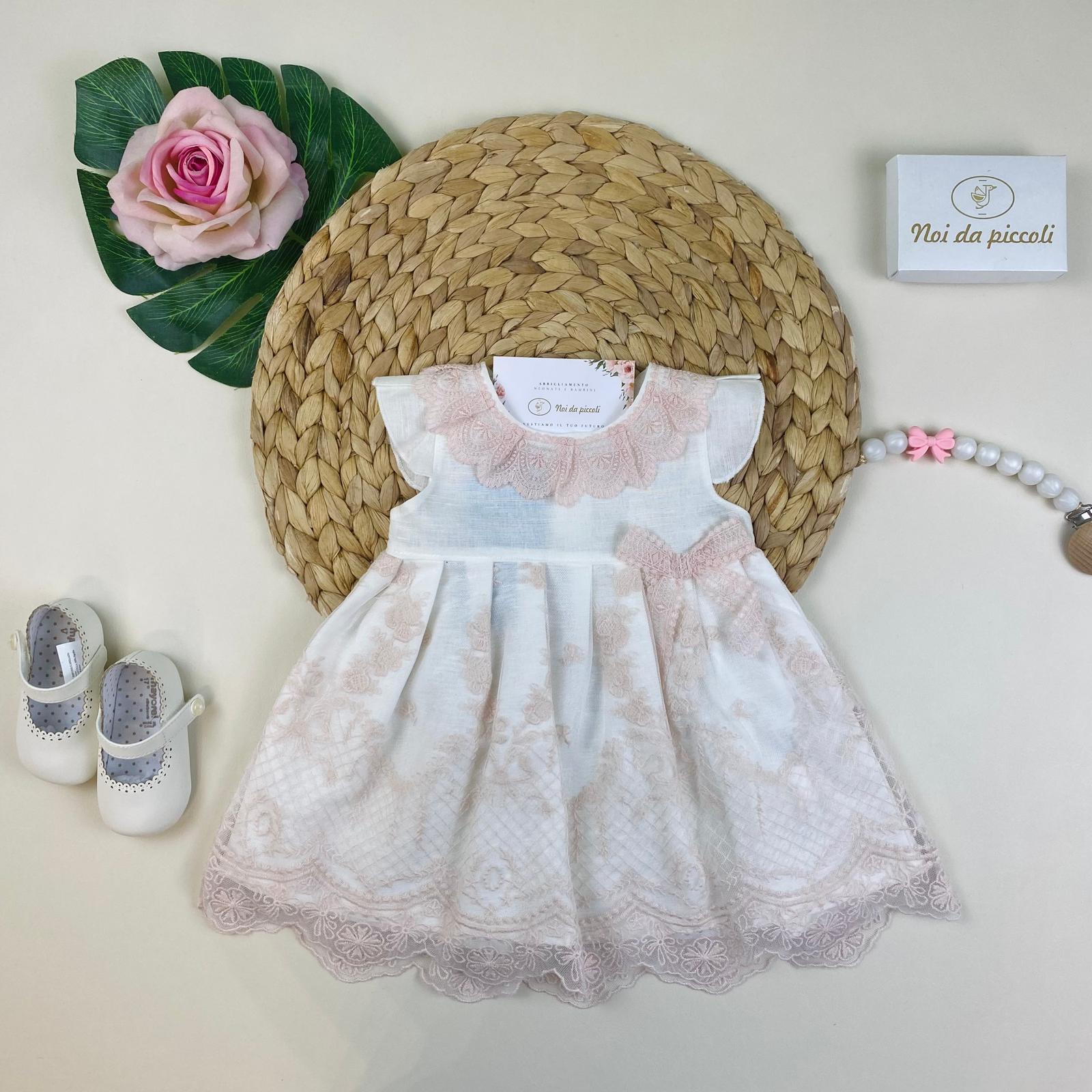 vestina Cotone Bianco - Noi da piccoli