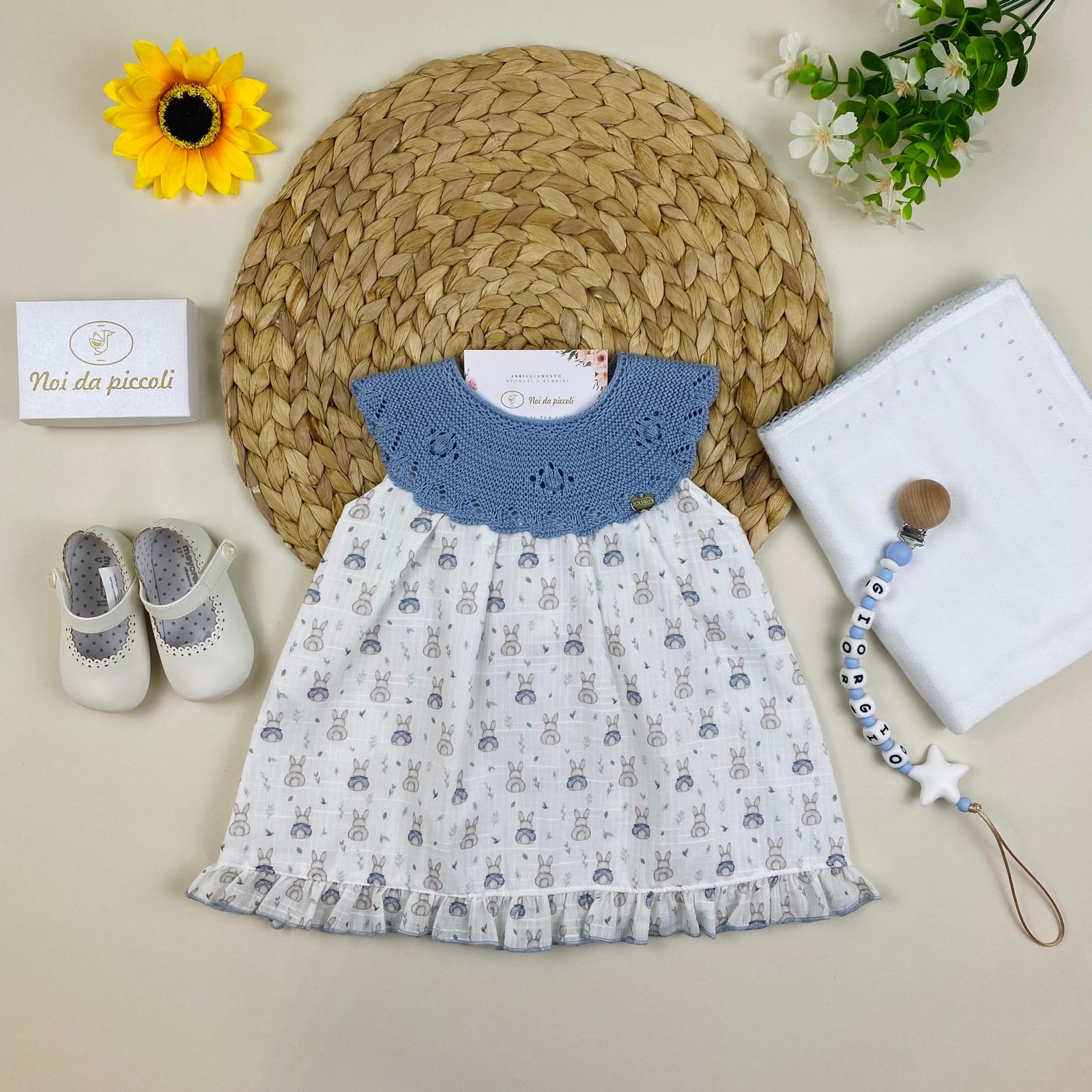 vestina Cotone Bianco - Noi da piccoli