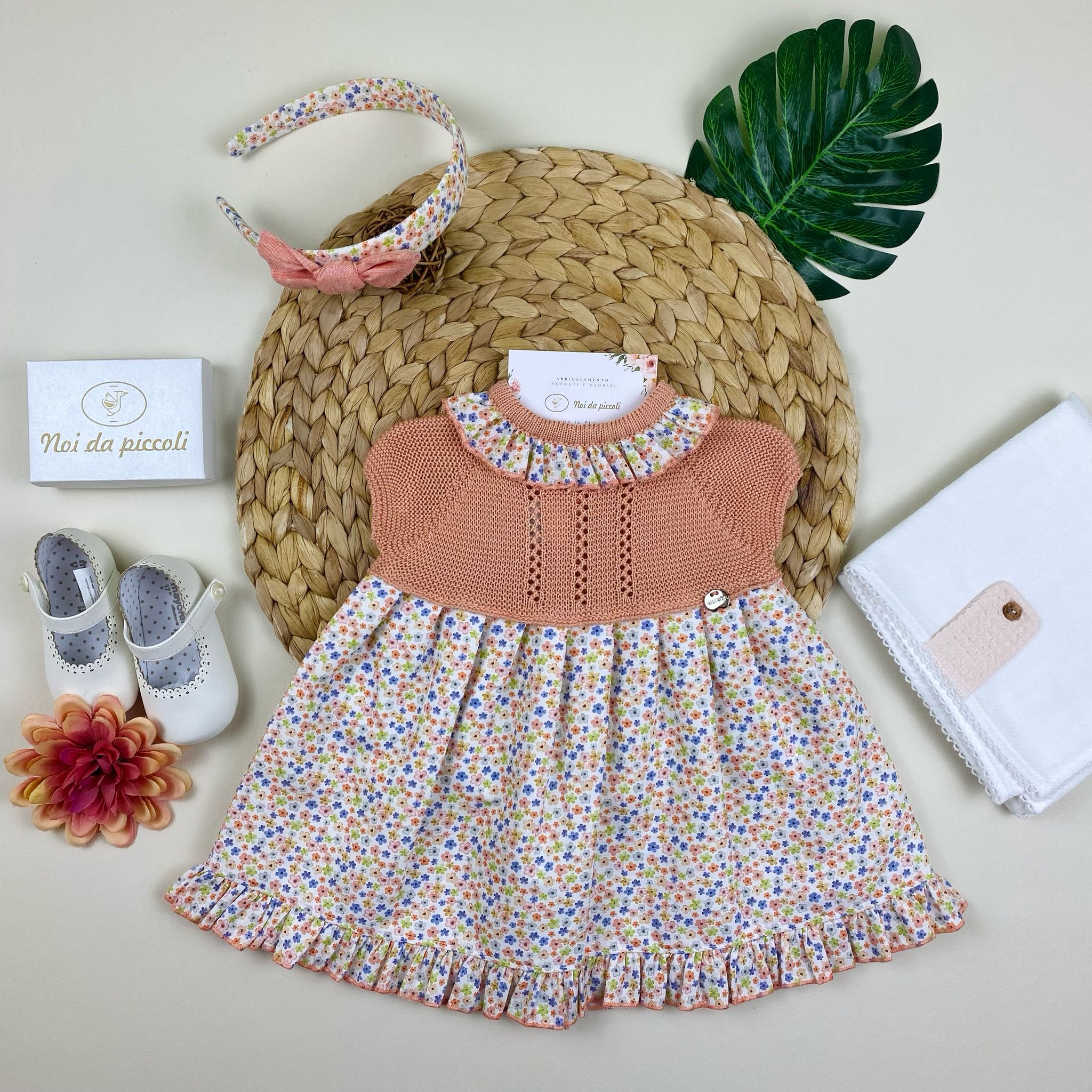 vestina Cotone Bianco - Noi da piccoli