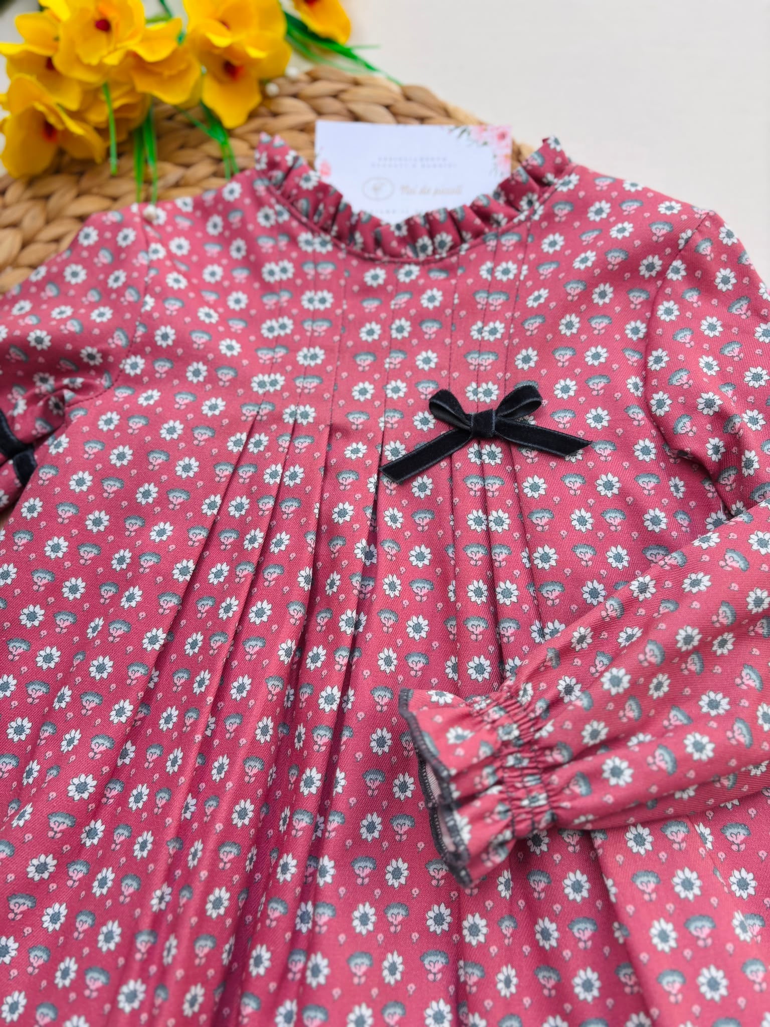 vestina COTONE CALDO ROSA - Noi da piccoli