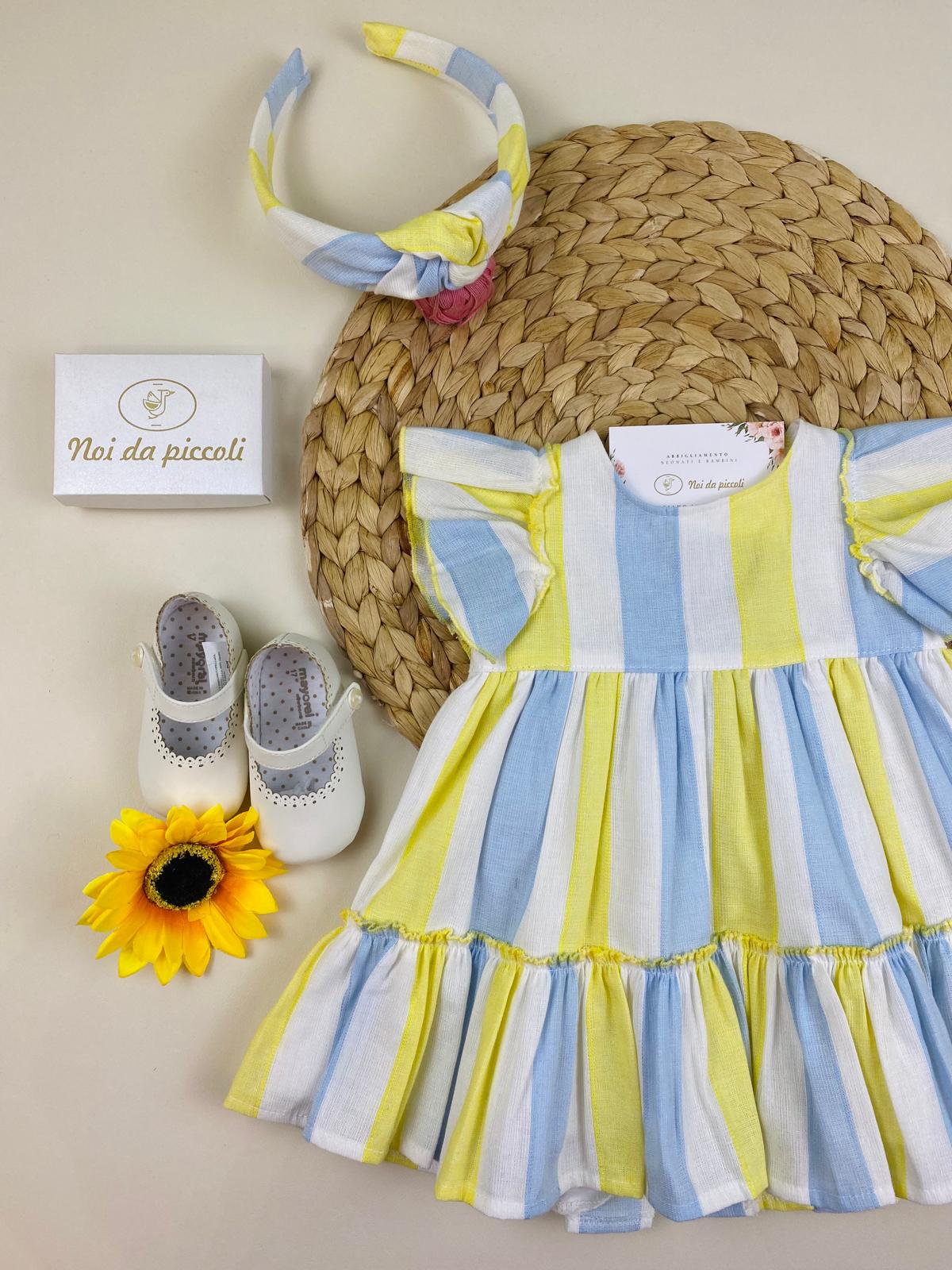 vestina Cotone Giallo - Noi da piccoli