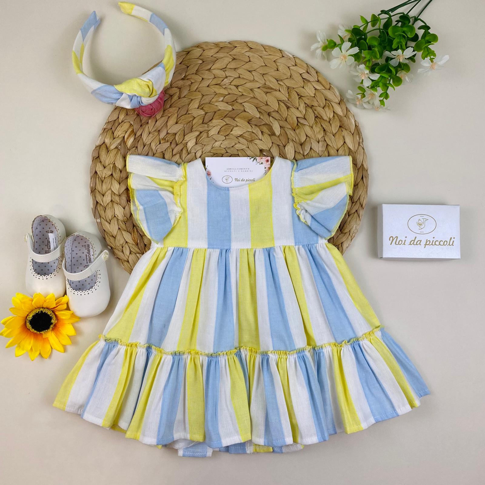 vestina Cotone Giallo - Noi da piccoli