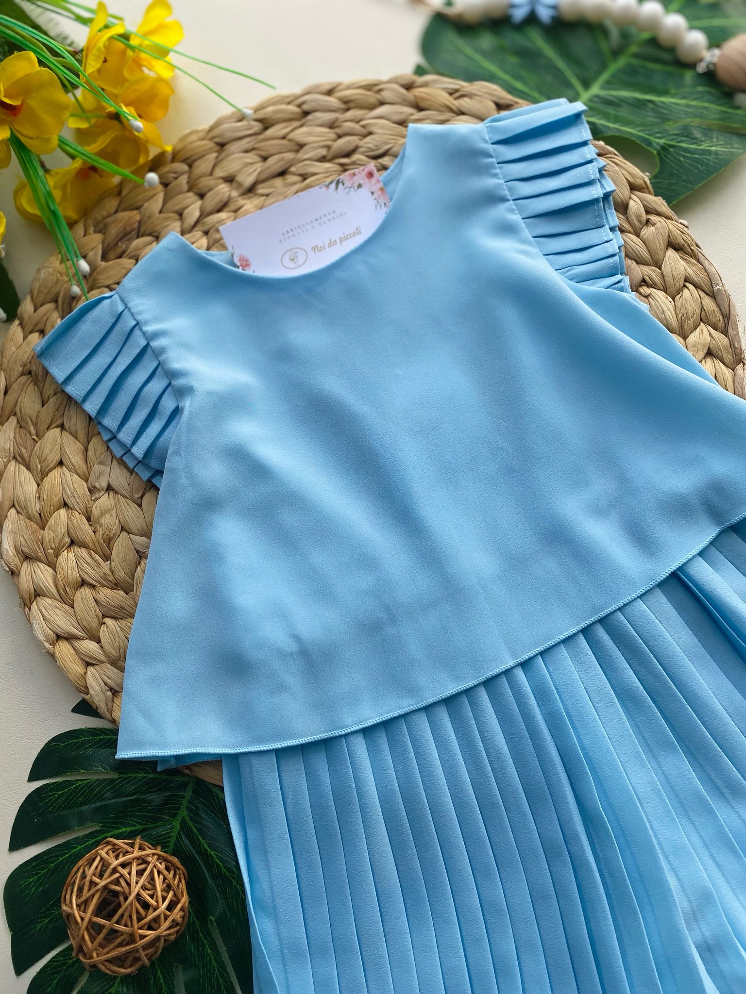 vestina in colorazione cielo - Noi da piccoli