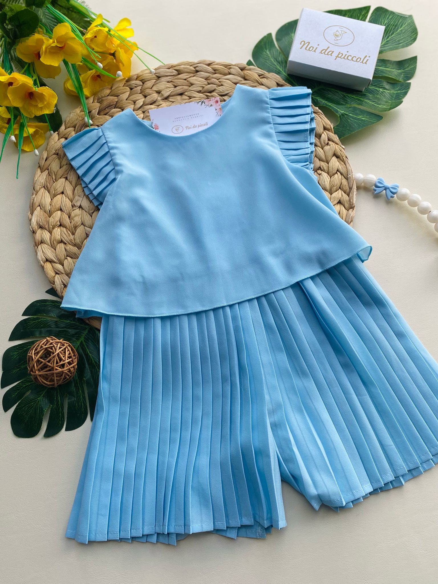 vestina in colorazione cielo - Noi da piccoli