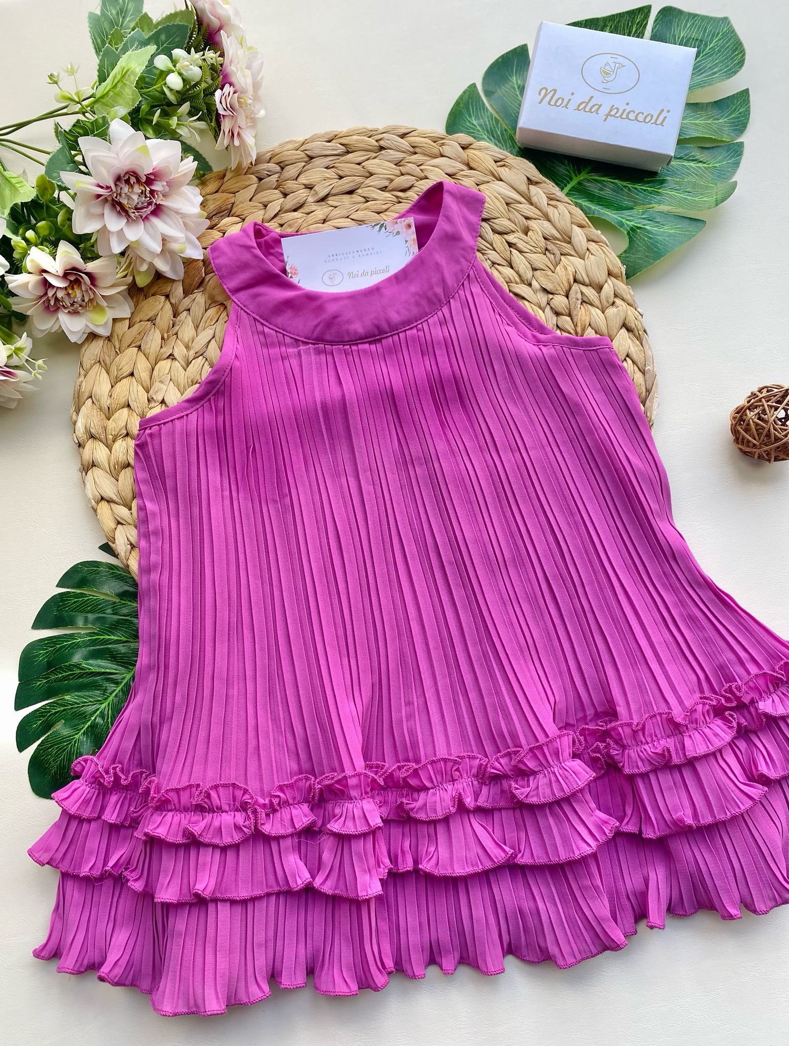 vestina in colorazione orchidea - Noi da piccoli