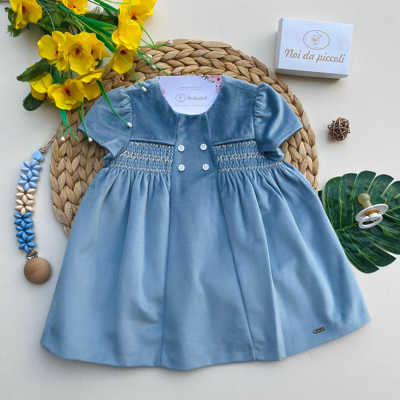 VESTINA IN VELLUTO MINERAL - Noi da piccoli