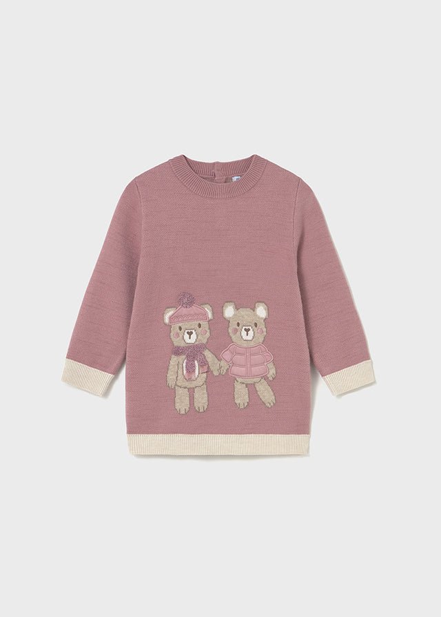 VESTITO CON ORSETTI ORQUIDEA - Noi da piccoli