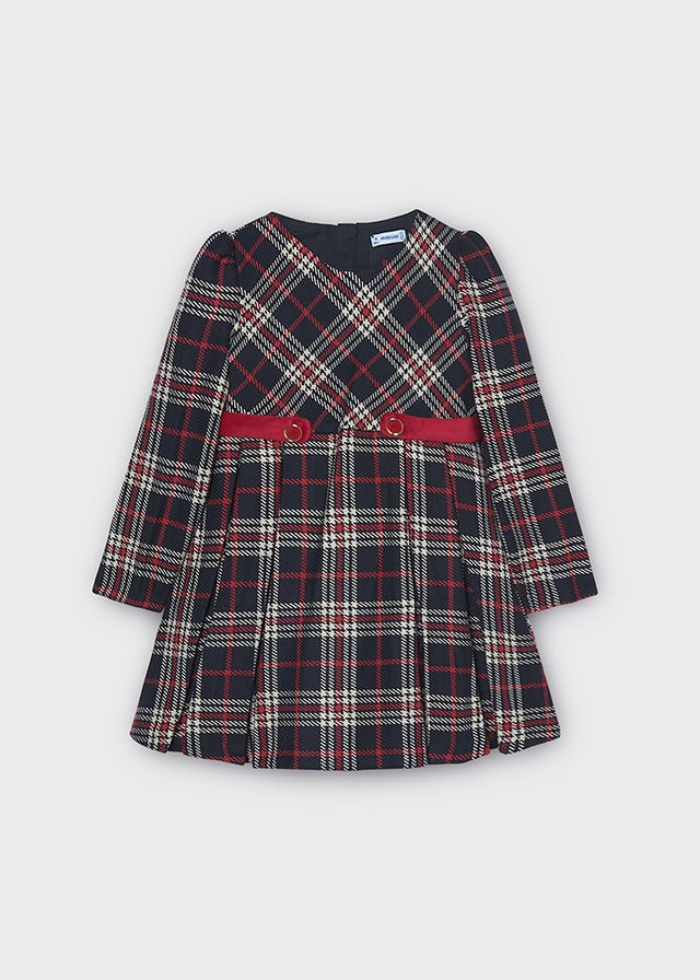vestito IN COTONE CALDO MARINO - Noi da piccoli
