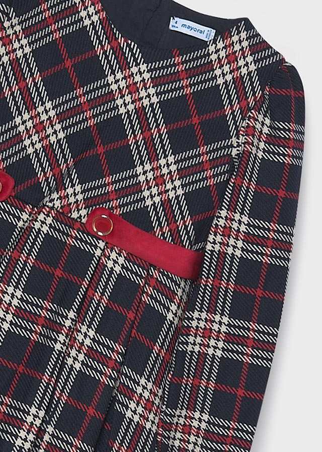 vestito IN COTONE CALDO MARINO - Noi da piccoli