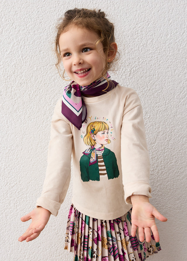 MAGLIA IN COTONE CALDO BEIGE
