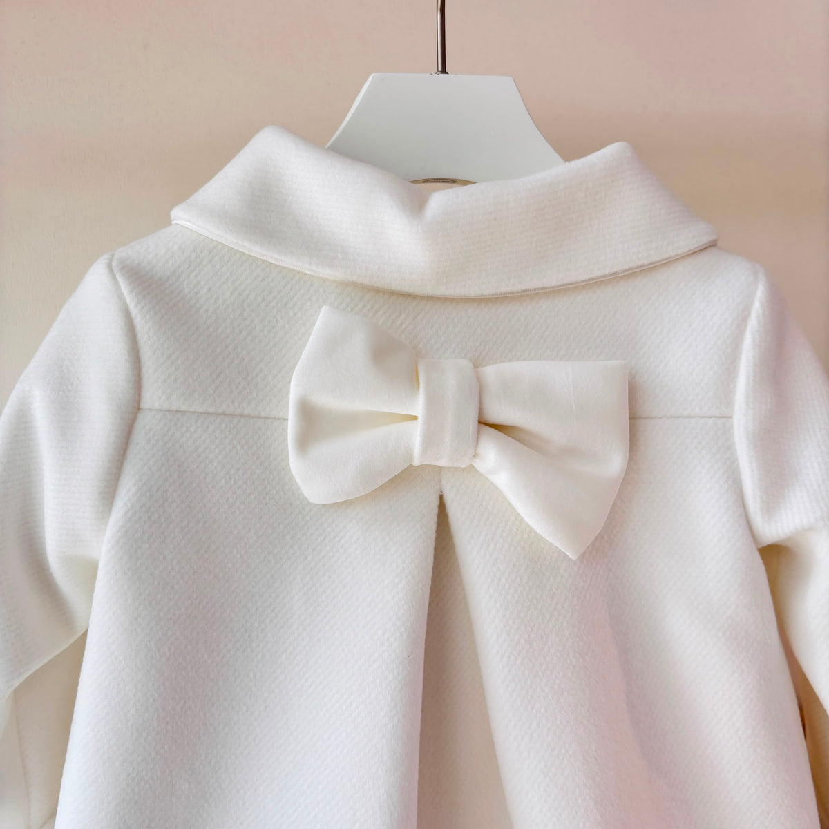 CAPPOTTO IN PANNO CANDIDO INVERNO PANNA