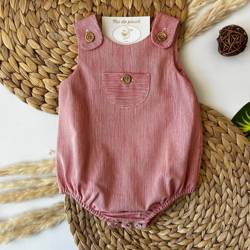 PAGLIACCETTO RED COTONE Noidapiccoli Noi da piccoli - Abbigliamento Neonato