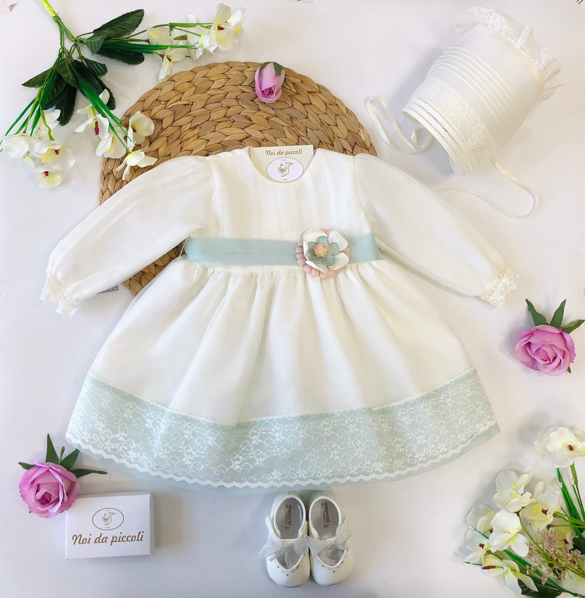 ABITINO CERIMONIALE AVORIO E MENTA AURORA - Noi da piccoli