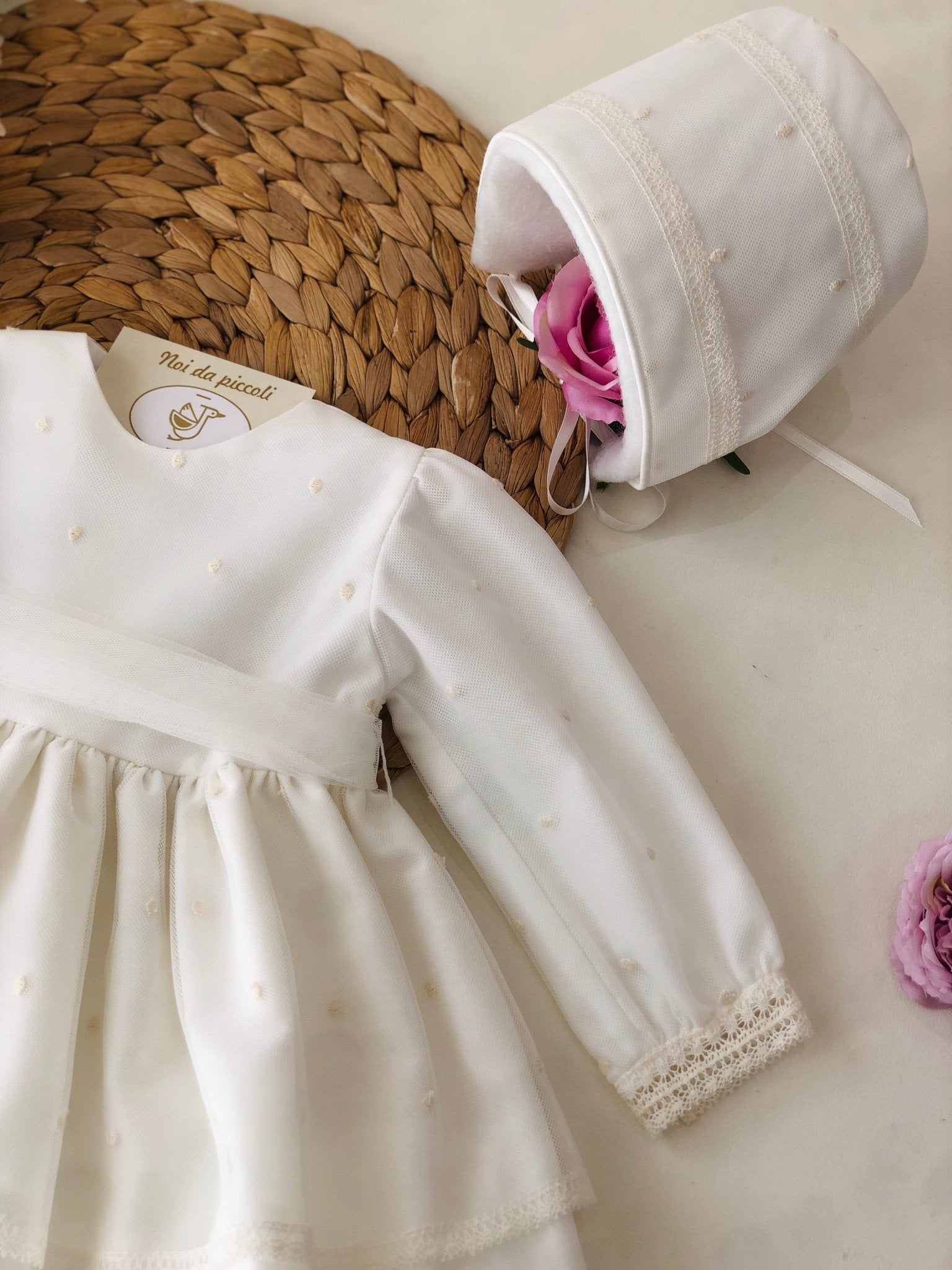 ABITINO CERIMONIALE AVORIO POIS CAMILLA - Noi da piccoli