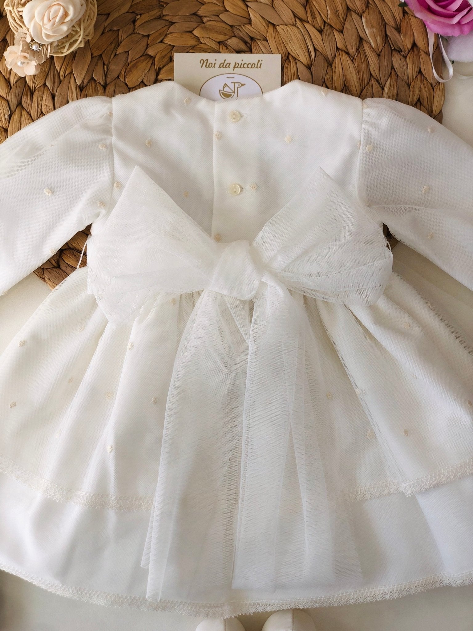 ABITINO CERIMONIALE AVORIO POIS CAMILLA - Noi da piccoli
