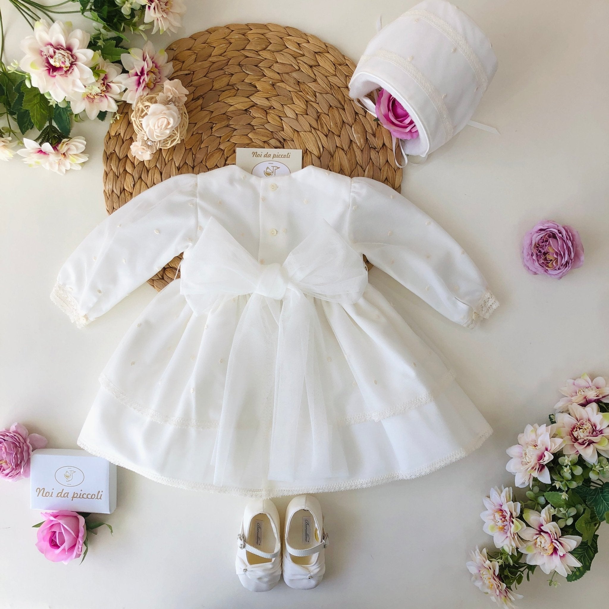 ABITINO CERIMONIALE AVORIO POIS CAMILLA - Noi da piccoli