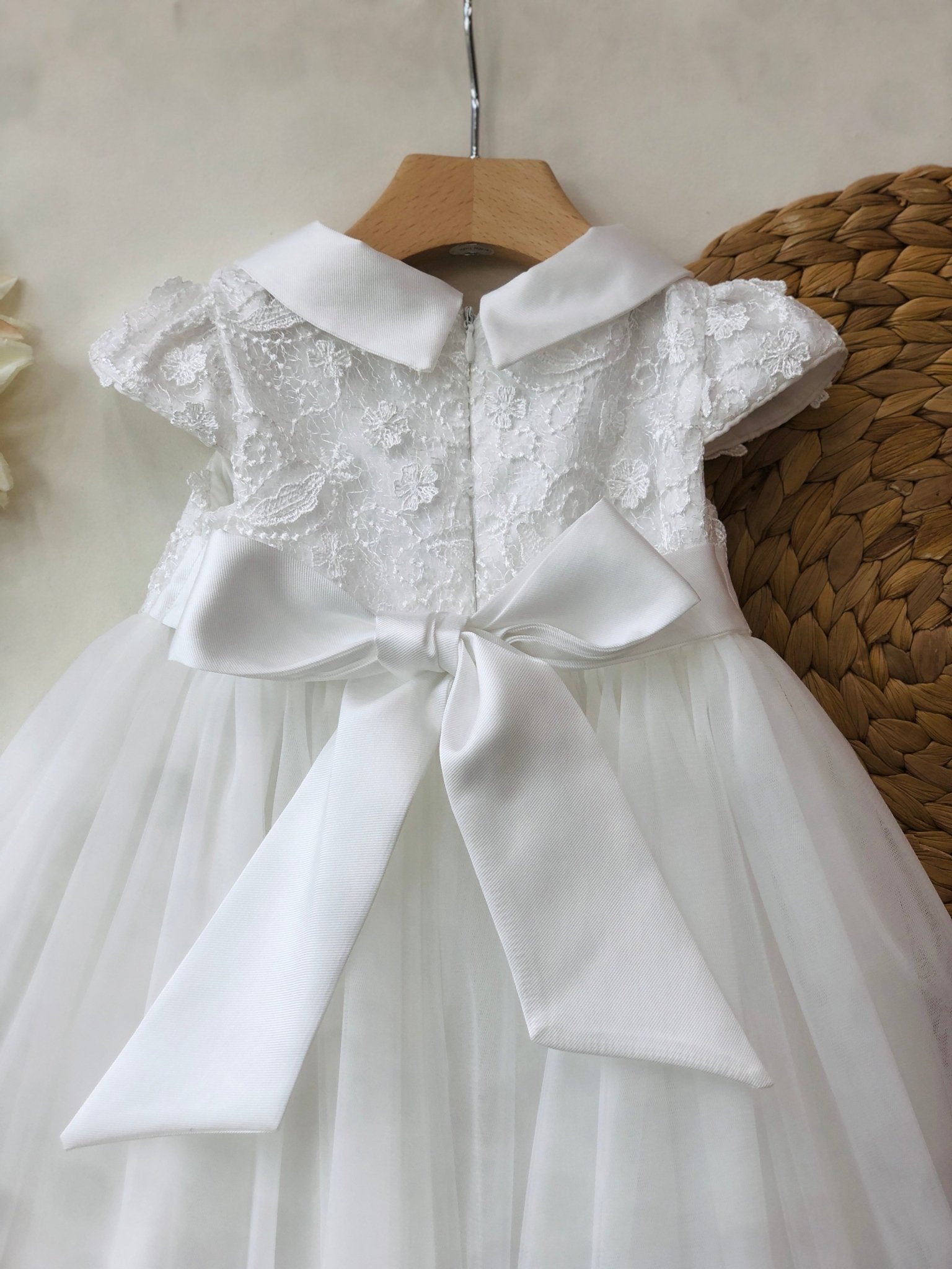 ABITINO CERIMONIALE BIANCO QUADRIFOGLIO - Noi da piccoli