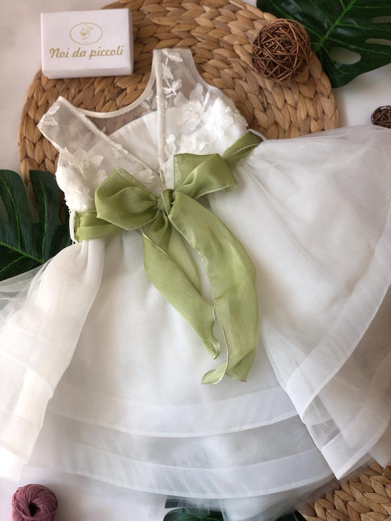 ABITINO CERIMONIALE FASCIA VERDE - Noi da piccoli