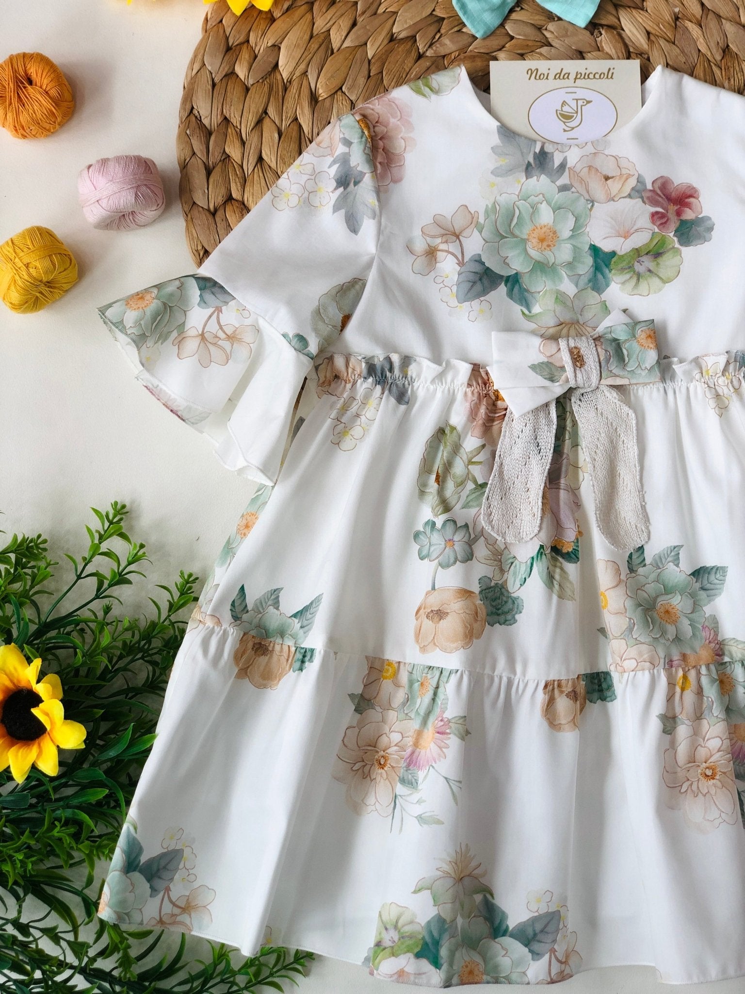 ABITINO CERIMONIALE FIORI MONET - Noi da piccoli