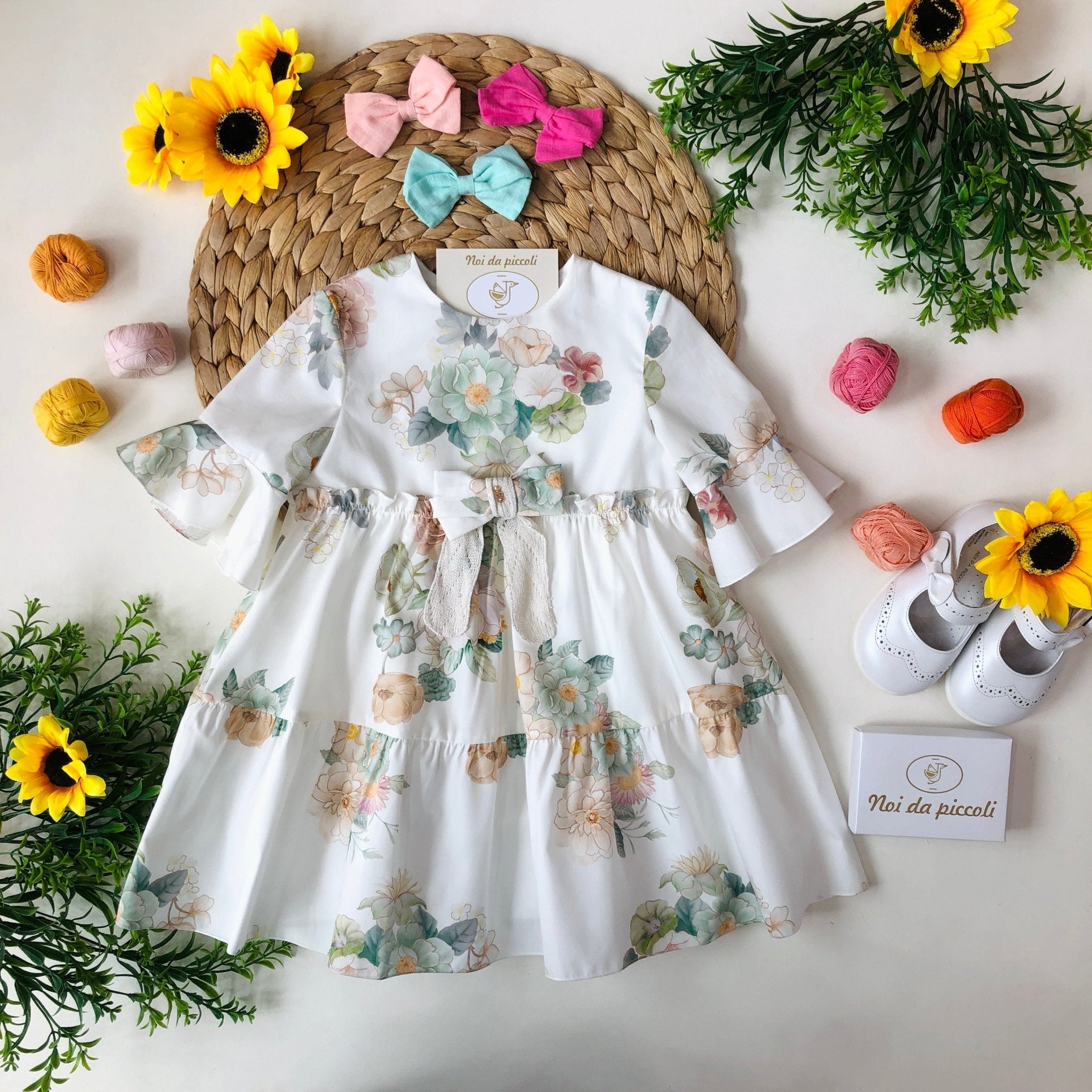 ABITINO CERIMONIALE FIORI MONET - Noi da piccoli