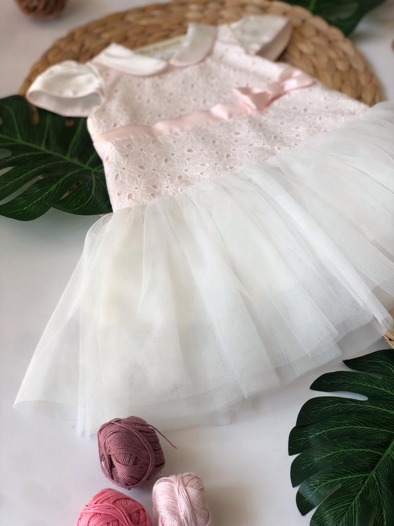 ABITINO DELICATISSIMO CON TULLE Noidapiccoli Noi da piccoli - Abbigliamento Neonato