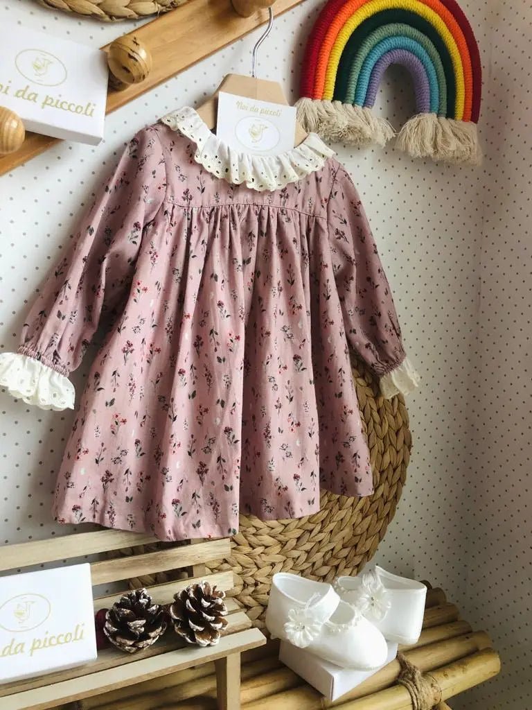 ABITINO FIORELLINI ROSA ANTICO - Noi da piccoli