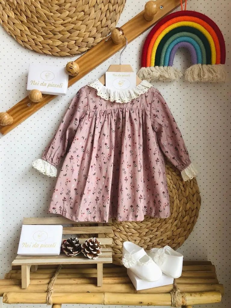 ABITINO FIORELLINI ROSA ANTICO - Noi da piccoli