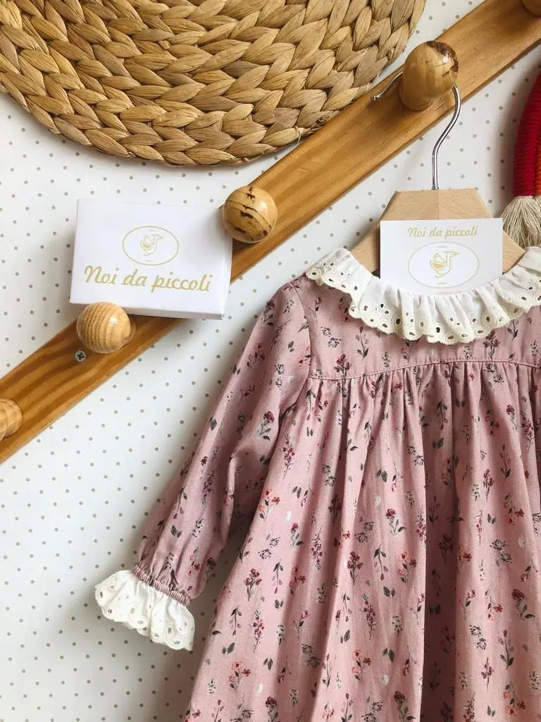 ABITINO FIORELLINI ROSA ANTICO - Noi da piccoli