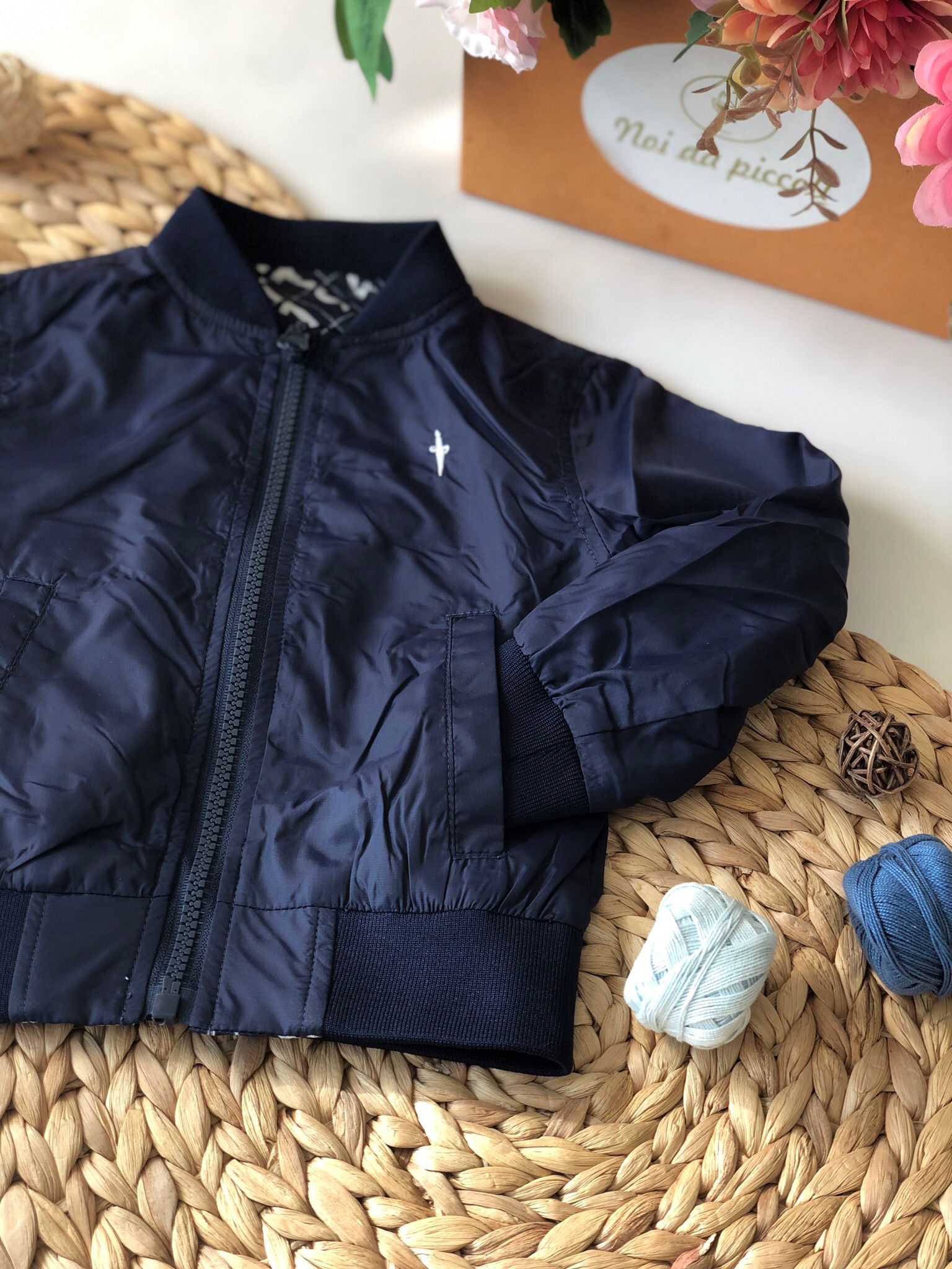 ANTIVENTO BLU CESARE PACIOTTI Noidapiccoli Noi da piccoli - Abbigliamento Neonato