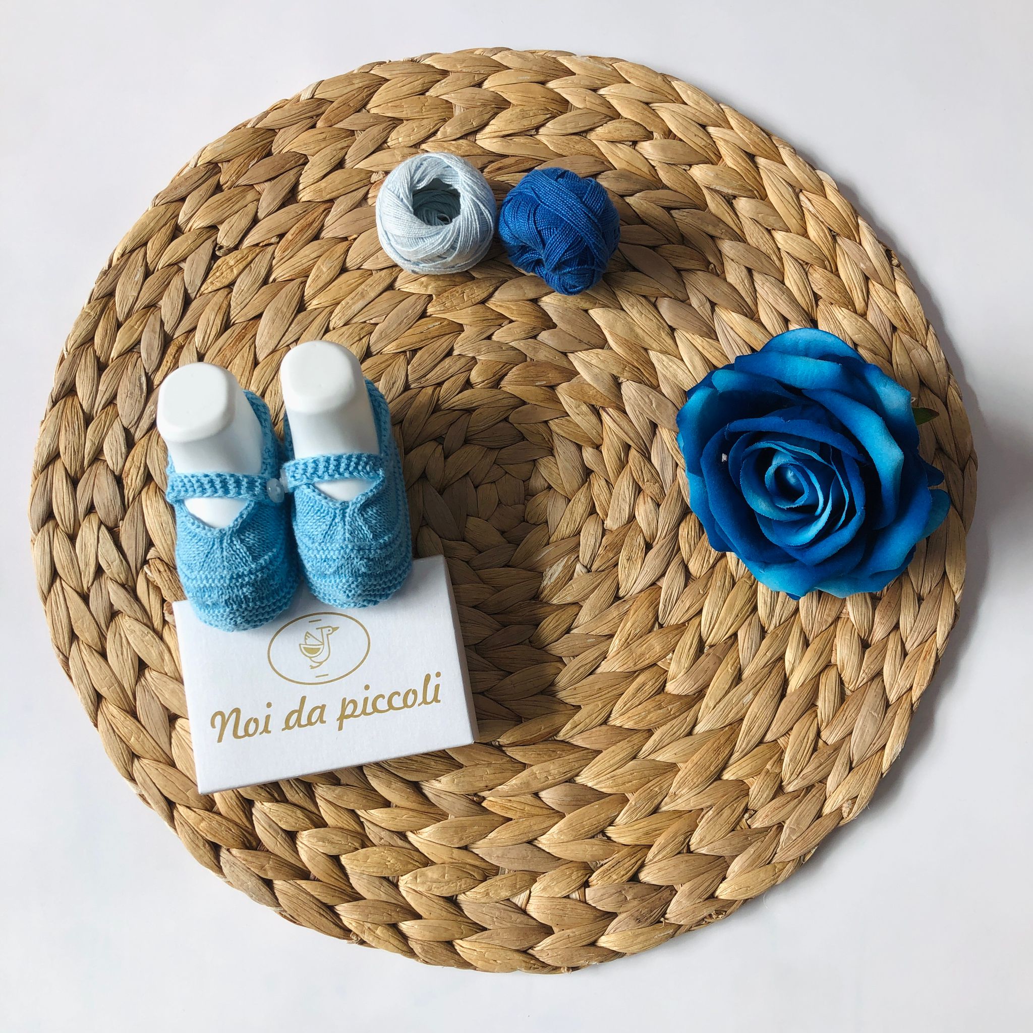 BABBUCCE IN FILO AZUL - Noi da piccoli