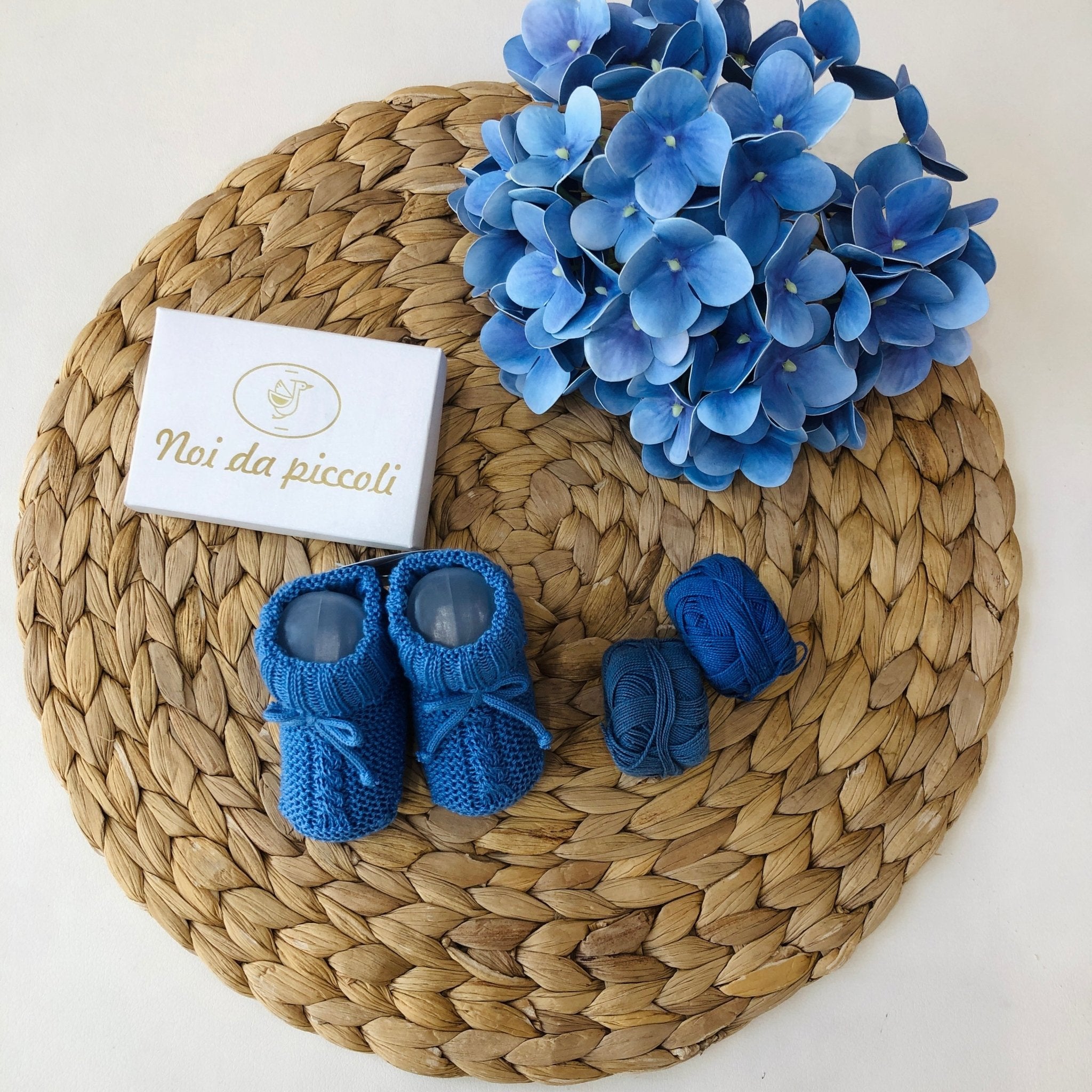 BABBUCCE INTRECCIO BLU - Noi da piccoli