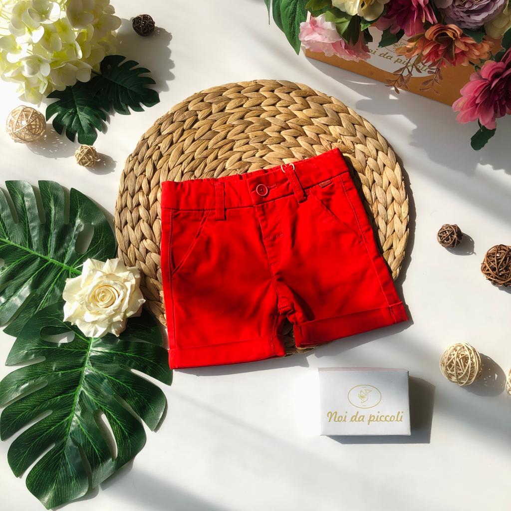 BERMUDA RED CON CAMICIA AEREO - Noi da piccoli