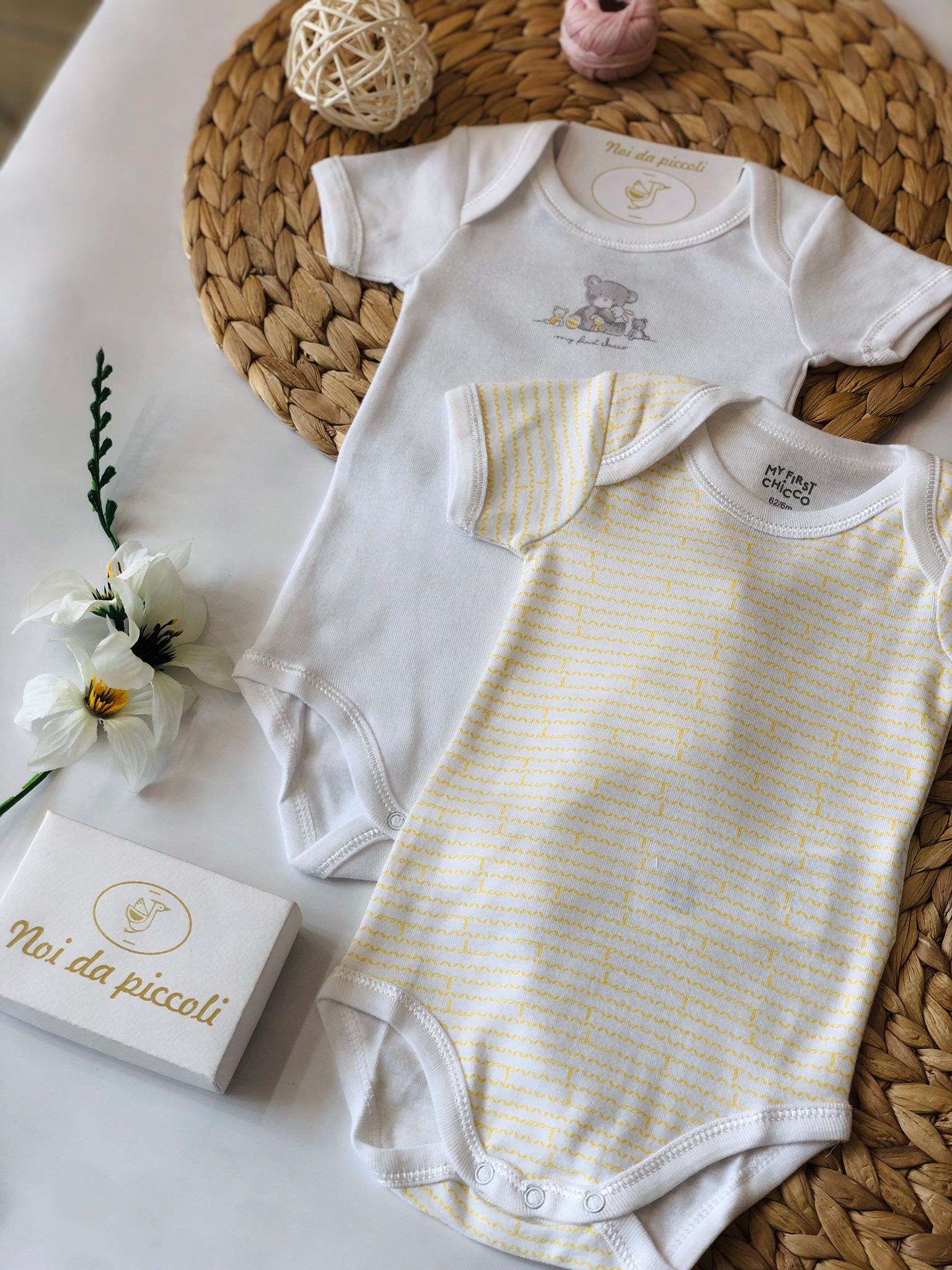 BI-PACK BODY CALDO COTONE MEZZA MANICA - Noi da piccoli