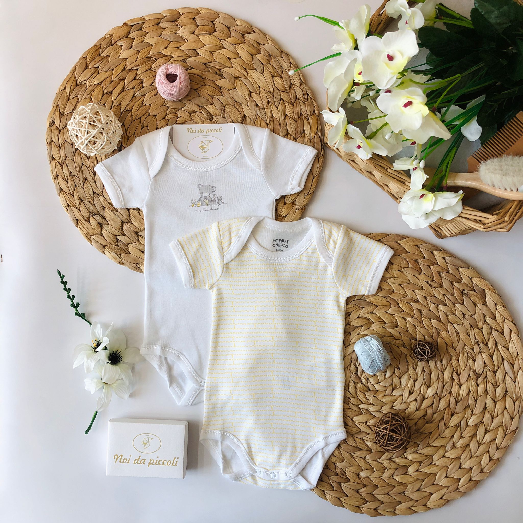 BI-PACK BODY CALDO COTONE MEZZA MANICA - Noi da piccoli