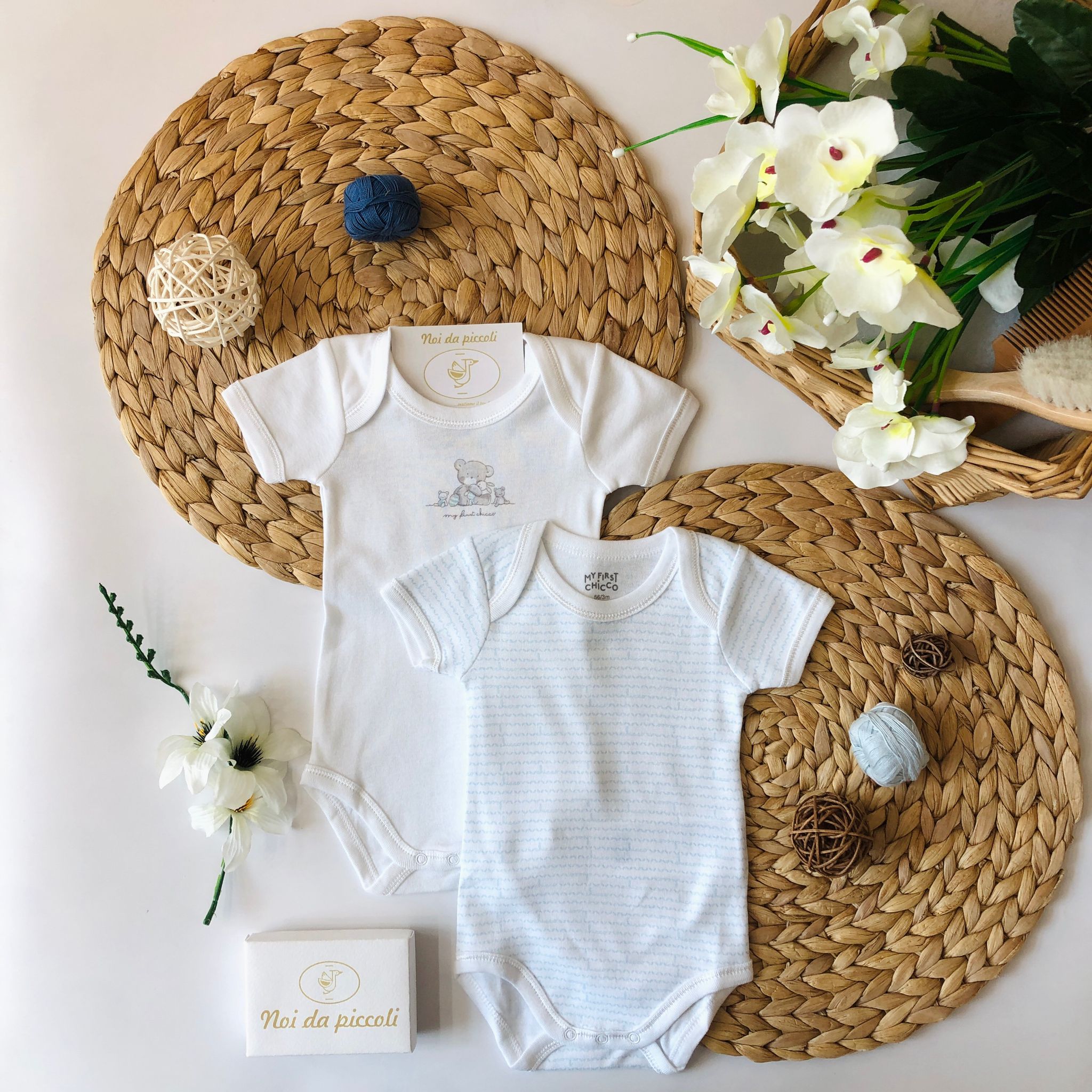 BI-PACK BODY CALDO COTONE MEZZA MANICA - Noi da piccoli