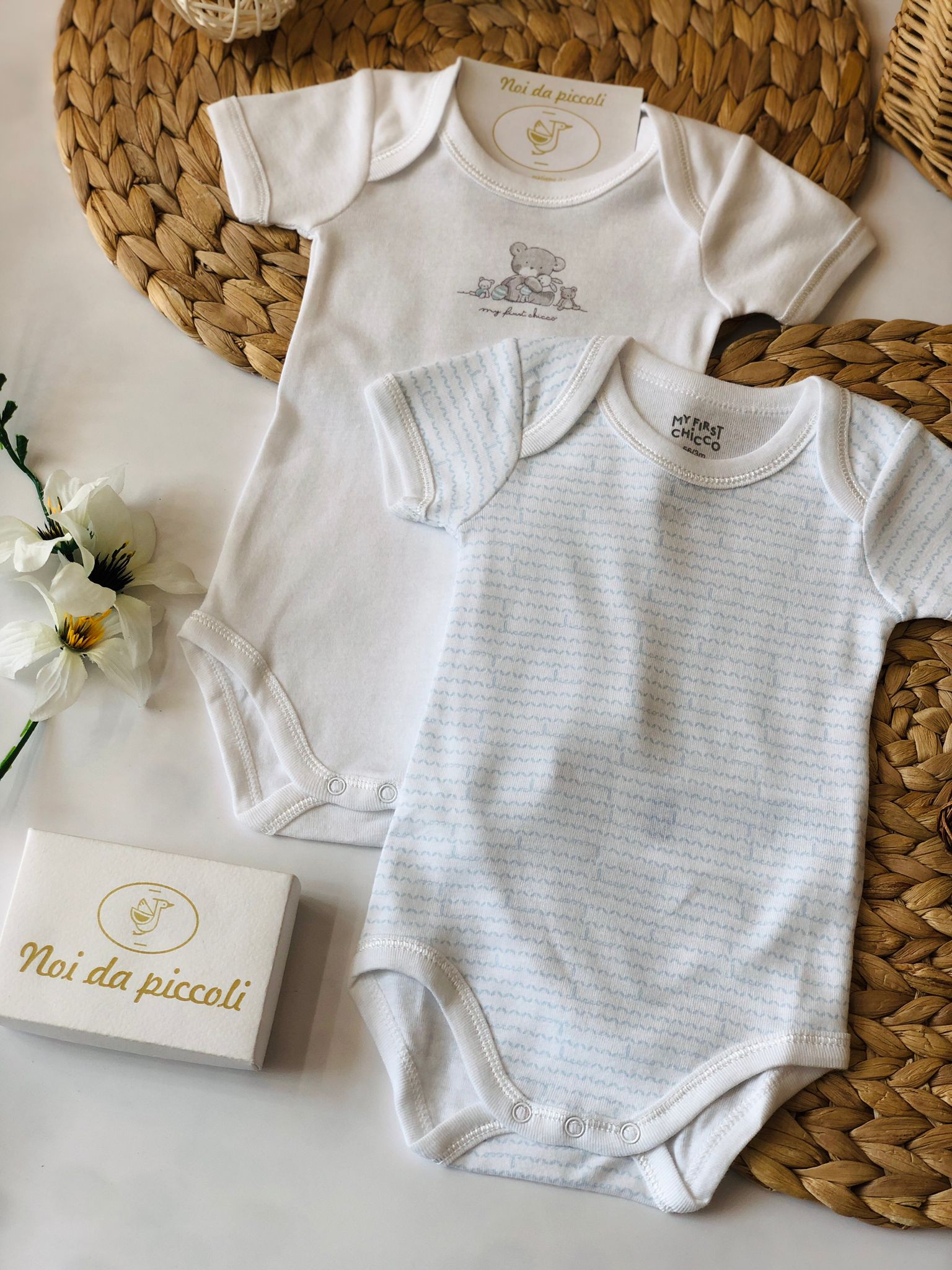 BI-PACK BODY CALDO COTONE MEZZA MANICA - Noi da piccoli