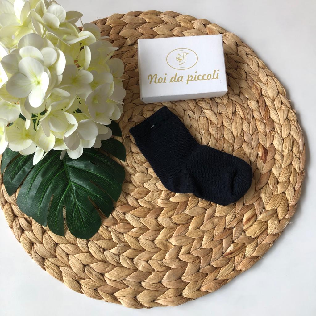 CALZINO CORTO BLU NOTTE - Noi da piccoli