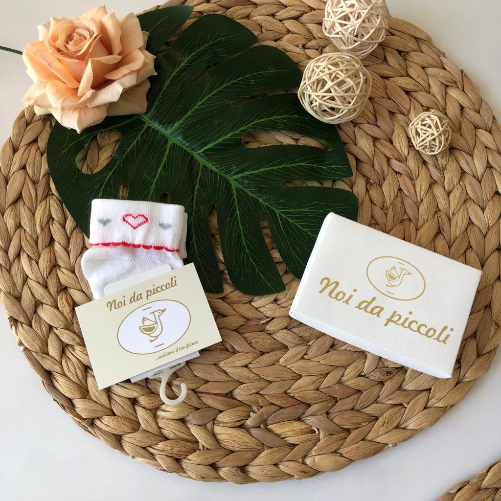 CALZINO CORTO CUORICINO - Noi da piccoli